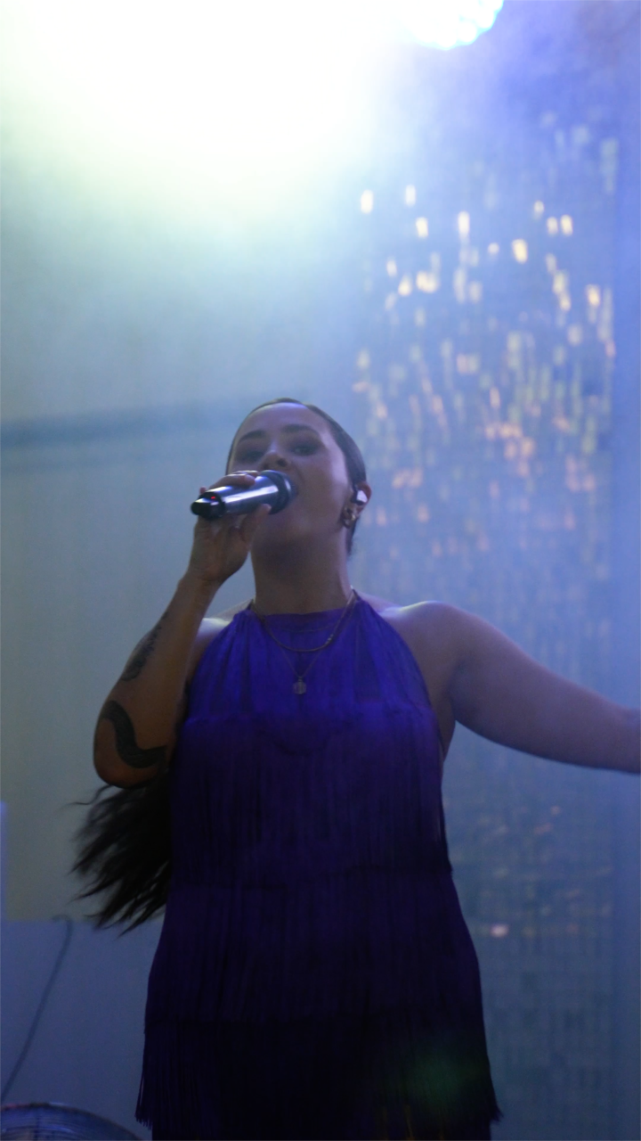 THE SHOW vocalists performing live at a simcha